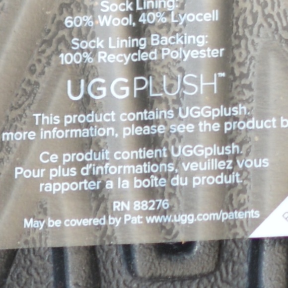 UGG Classic Ultra Mini Sheepskin Suede Boots Black Size 9 - Picture 9 of 9